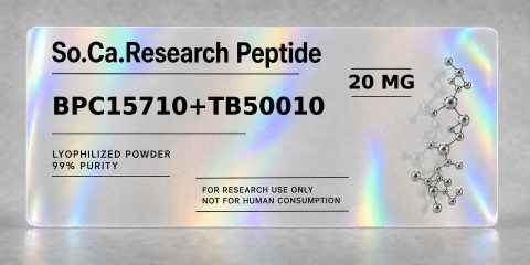 BPC-157 10 mg + TB-500 10 mg Blend 20 mg