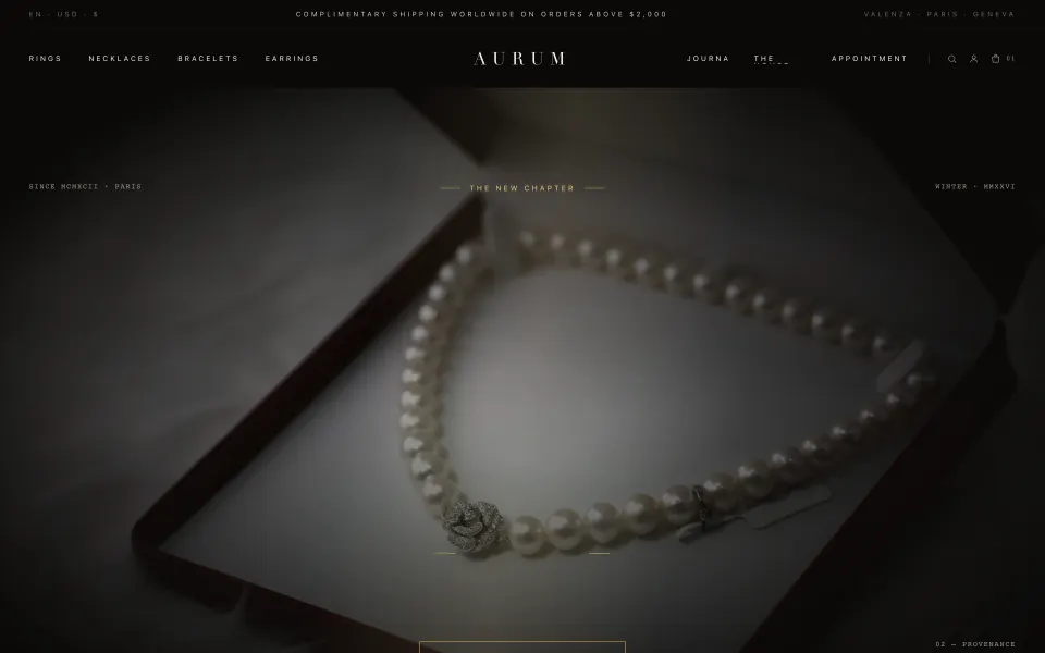 AURUM — Jewellery house